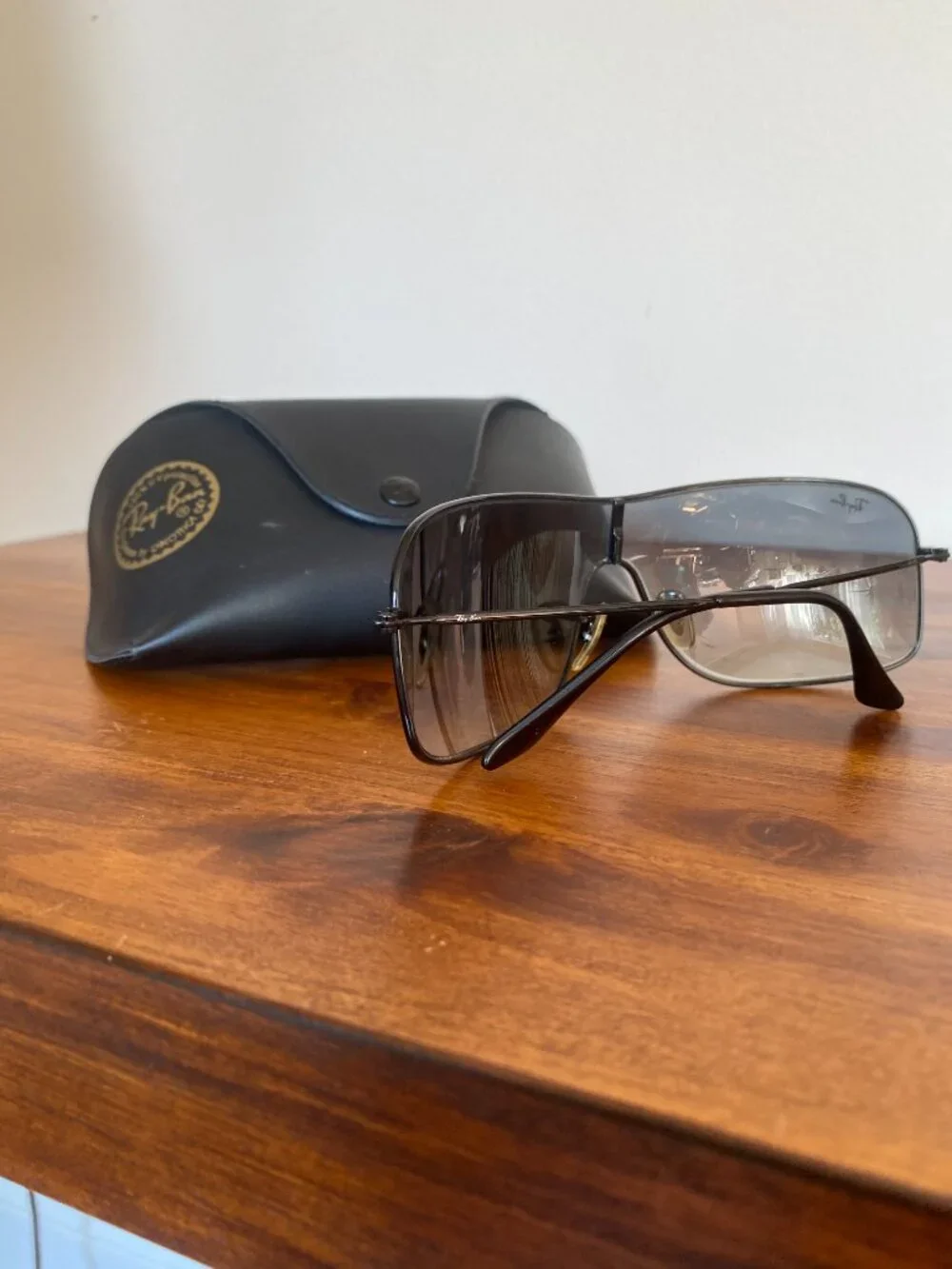 Ray-Ban Transparent Lense Sunglasses with Case